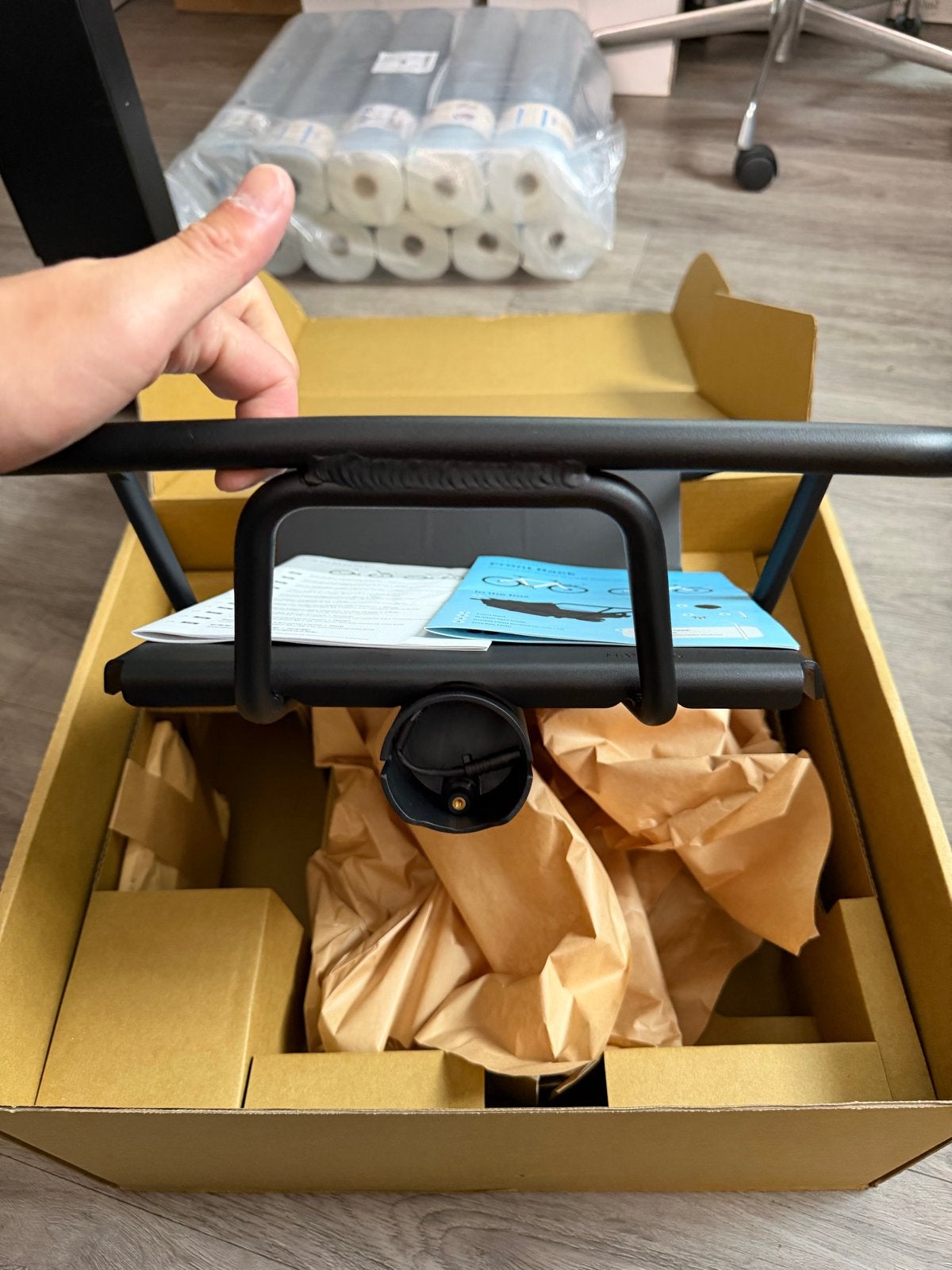 VanMoof S5/A5 S6 Voordrager - Nieuw en Ongebruikt, Fietsen en Brommers, Ophalen, Nieuw