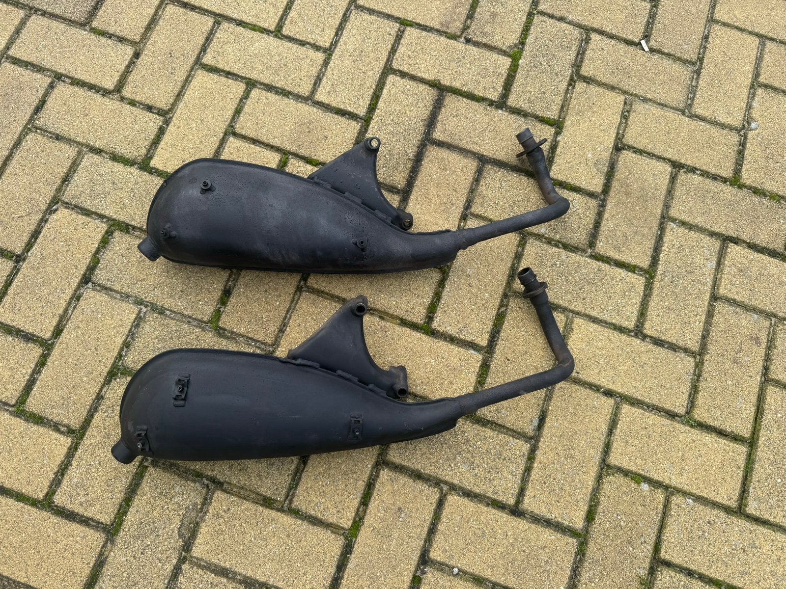 Vespa Sprint/Primavera uitlaat 4takt 2v origineel vespa lx/s, Ophalen of Verzenden