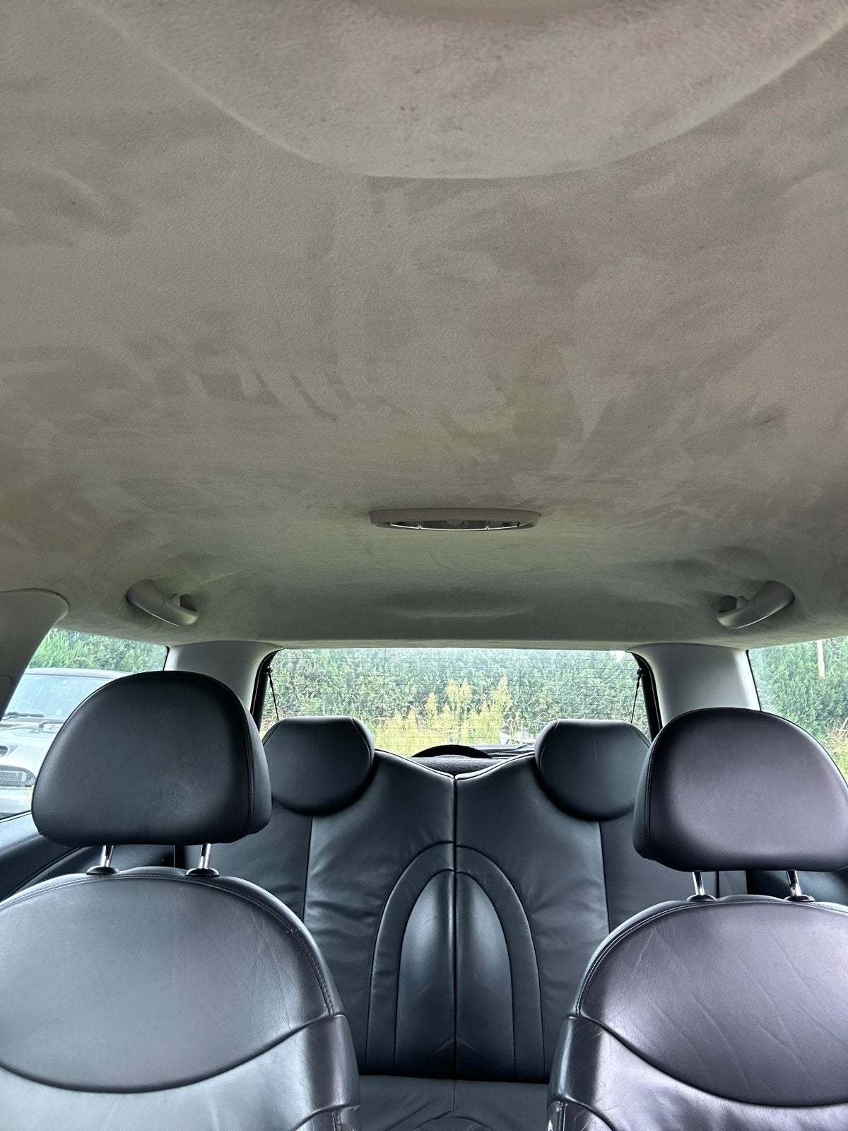 Alcantara hemel Mini Cooper R50/R53 (zonder panorama dak), Ophalen, Gebruikt, Mini