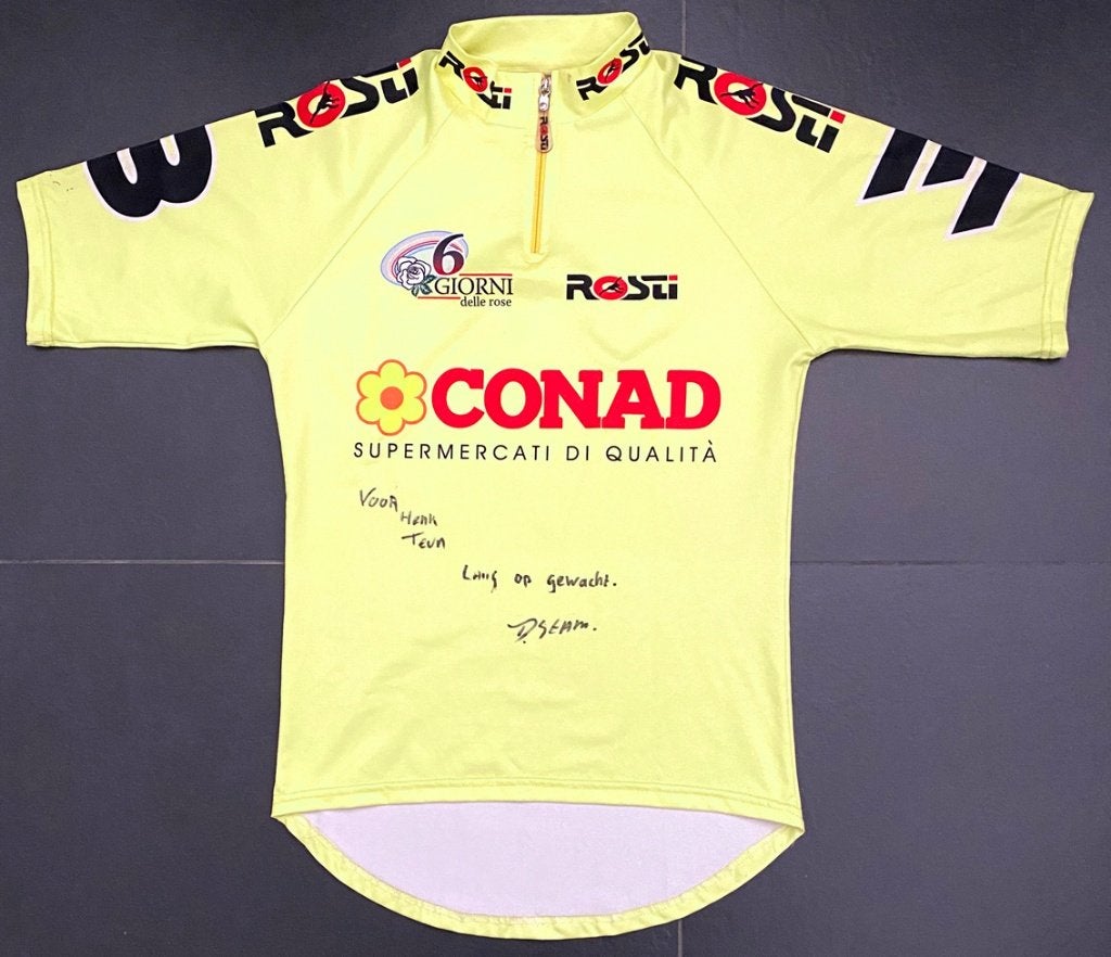 Wielershirt 6-Daagse Fiorenzuola-DANNY STAM–2008-gesigneerd, Ophalen of Verzenden, Overige typen
