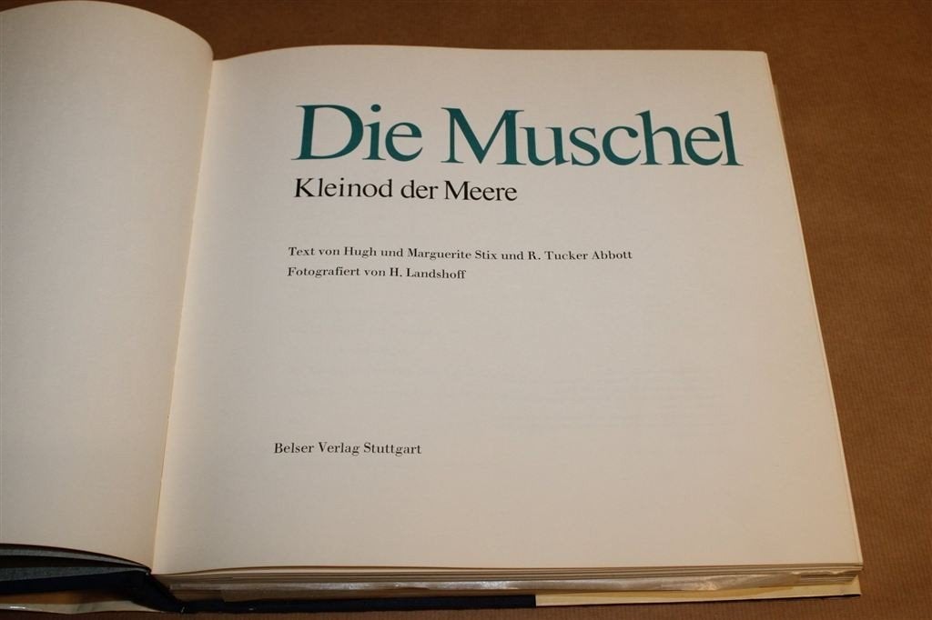 Die Muschel — Zeeschelpen Fotoboek, Dik Boek, Boeken, Ophalen of Verzenden, Gelezen, Natuur algemeen