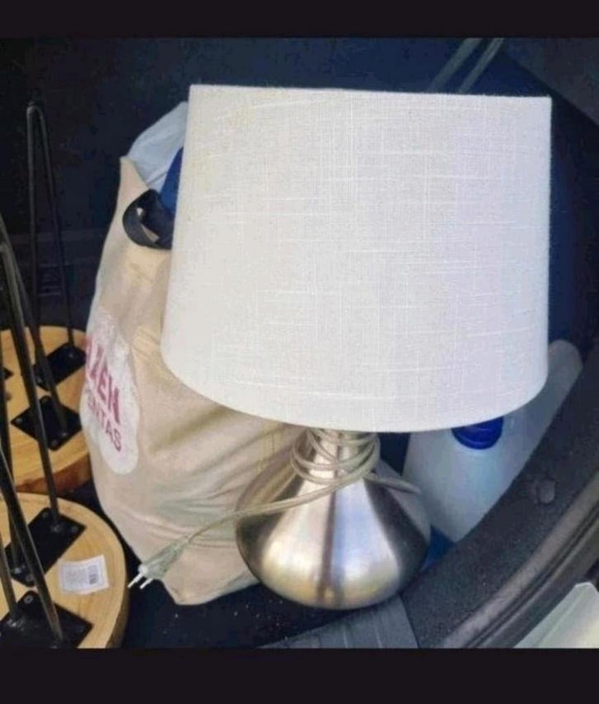 Ranex tafellamp RVS, Ophalen of Verzenden, Minder dan 50 cm