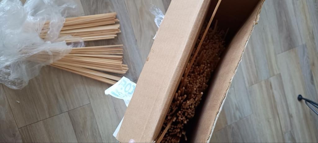Partij suikerspin stokjes, 28 cm lang, Ophalen of Verzenden, Nieuw, Overige typen
