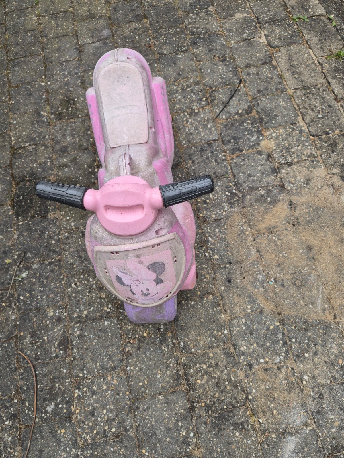 Roze loopmotor met Minnie Mouse, Ophalen, Gebruikt, Loopfiets