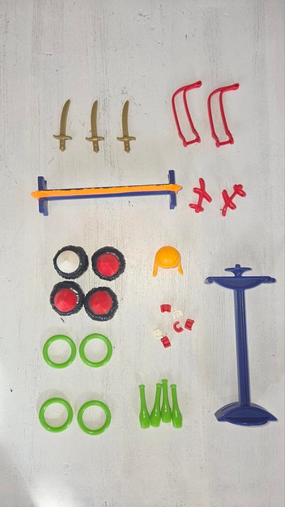 Playmobil onderdelen van set 3810 circus paarden act, Ophalen of Verzenden, Gebruikt