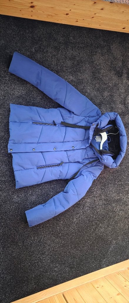 Winterjas maat 36/38 -S, Ophalen, Geisha, Paars, Zo goed als nieuw