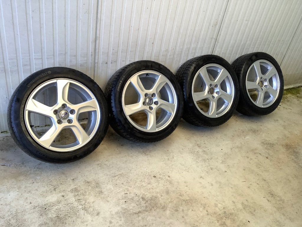 Velgen 17 inch Balder Volvo V70 S60 V60 S80 onbeschadigd, Ophalen, Gebruikt, Velg(en), 17 inch