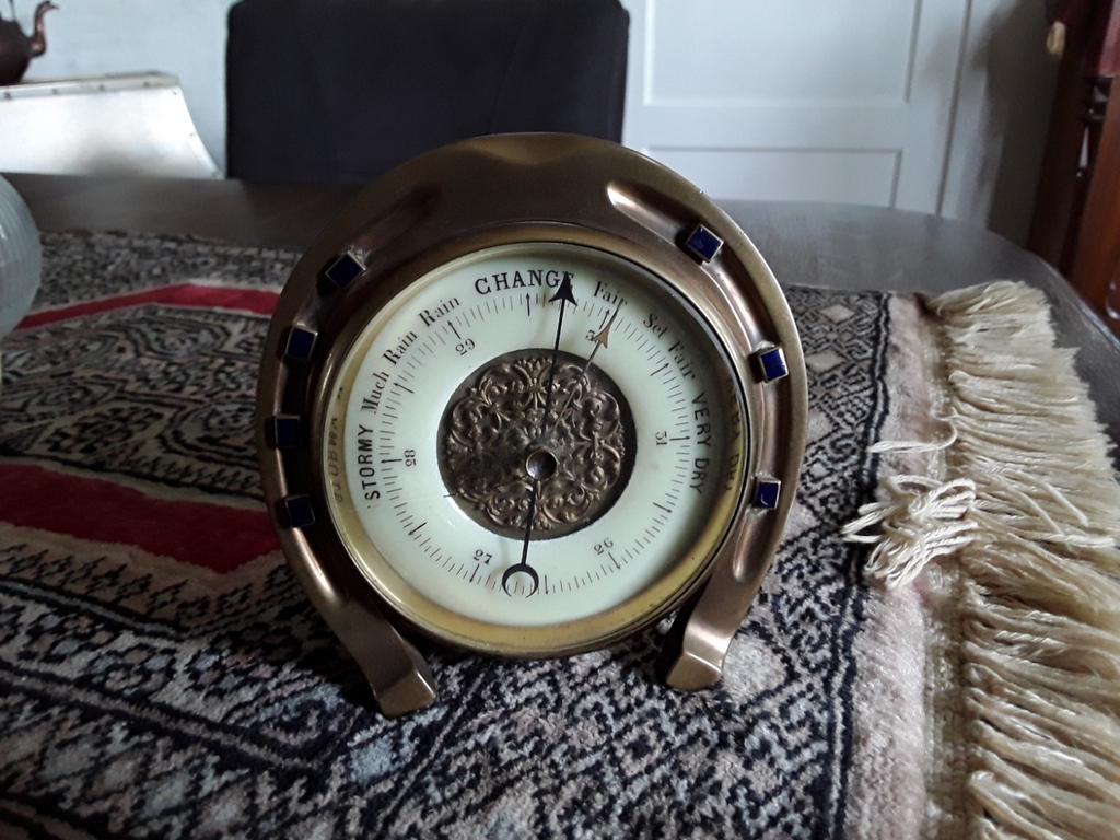 Vintage maritien barometer., Ophalen of Verzenden, Motorboot of Zeilboot