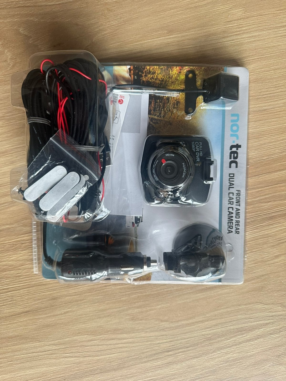 Nor-Tec Dual Car Camera – voor- en achtercamera+ gratis 16gb, Ophalen of Verzenden, Zo goed als nieuw, GDDR6, PCI-Express 4