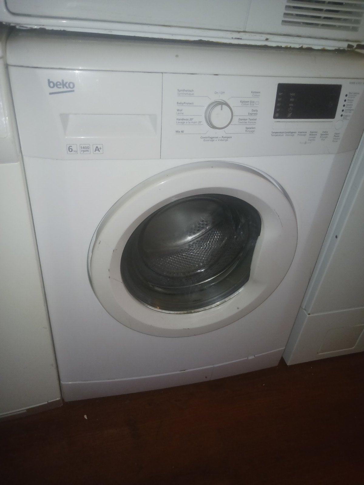 Beko WMB61431 wasmachine ( met garantie ), Energieklasse A of zuiniger, Ophalen of Verzenden, Zo goed als nieuw, Voorlader