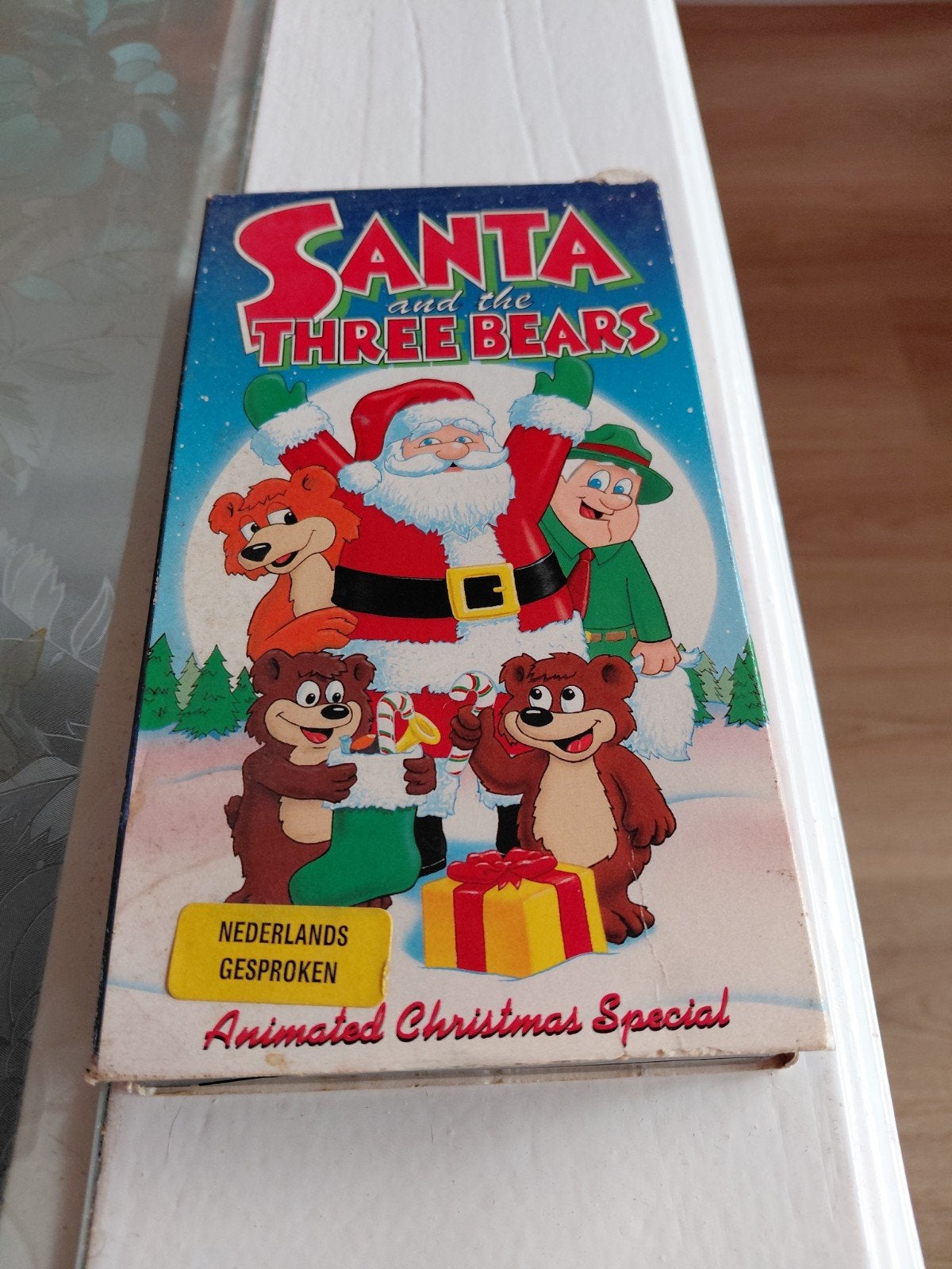 Santa and the Three Bears videoband. Kerst., Alle leeftijden, Ophalen of Verzenden, Gebruikt