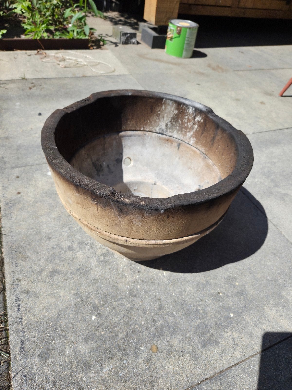 Vuurschaal en ring voor Bastard Compact, Tuin en Terras, Houtskoolbarbecues, Ophalen, Gebruikt, The Bastard