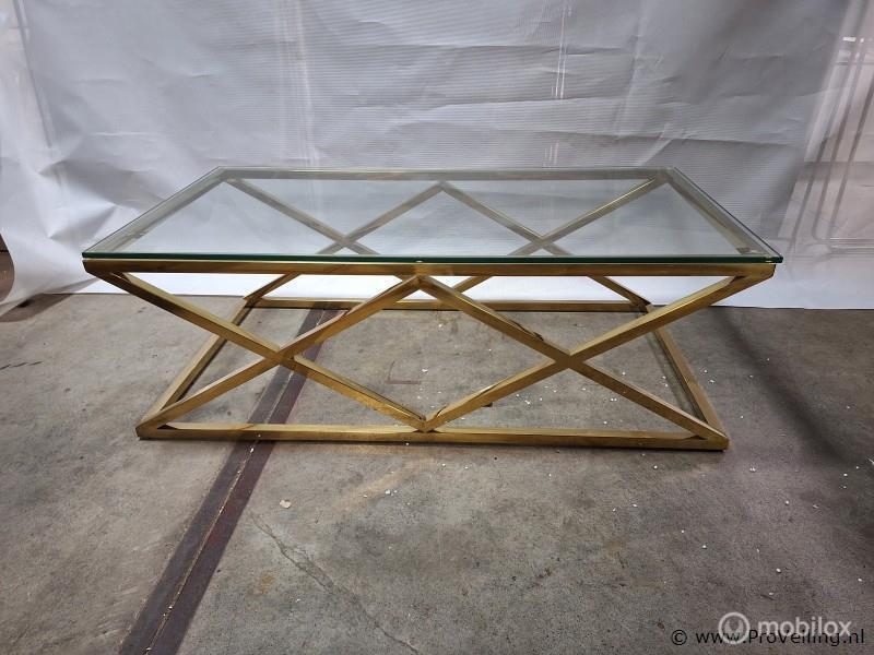 Online Veiling: Salontafel -  ca. 130x70x45 cm, Huis en Inrichting, Tafels | Salontafels