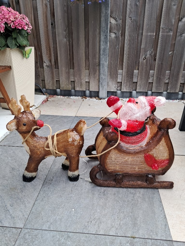 Kerst arreslee, Ophalen, Zo goed als nieuw