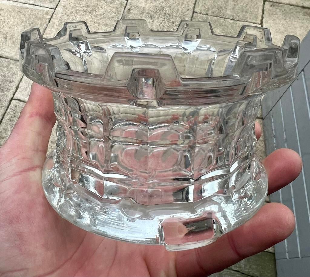 Verkade fondue glas voor waxine, Verzamelen, Merken en Reclamevoorwerpen, Ophalen of Verzenden, Zo goed als nieuw, Overige typen