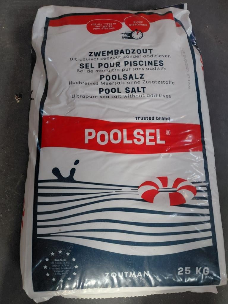 Poolsel, zwembadzout, Tuin en Terras, Ophalen, Nieuw