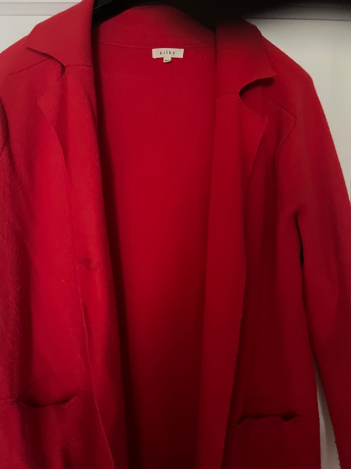 Rood Kilky vest zonder sluiting, Ophalen of Verzenden, Maat 38/40 (M), Rood