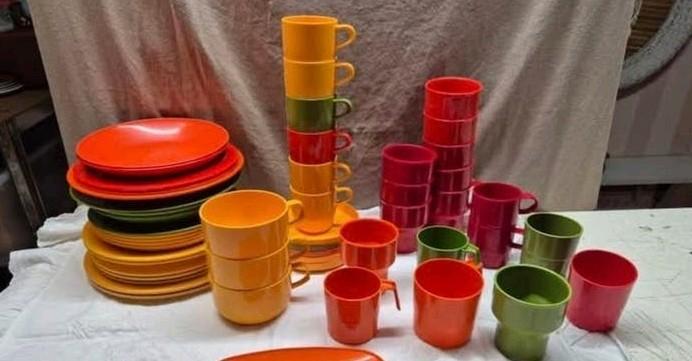 Mepal retro servies, Ophalen of Verzenden, Huis en Inrichting