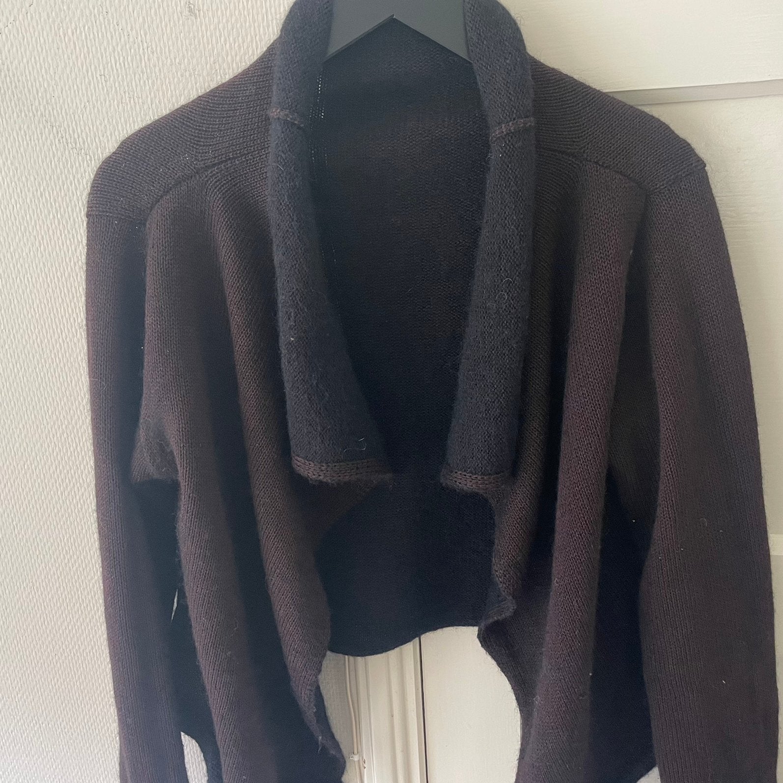 Te koop: wollen vest, Sarah Paracini, blauw, maat M, Kleding | Dames, Ophalen of Verzenden