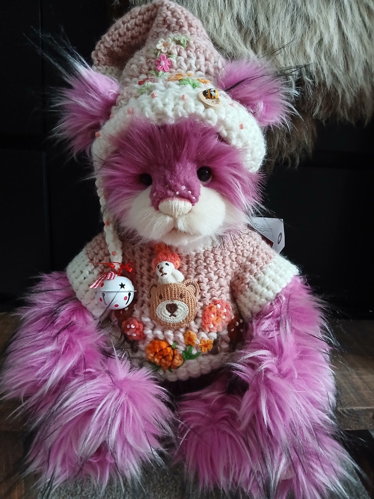 ***Cotton Candy*** Charlie bears, Verzamelen, Ophalen of Verzenden, Zo goed als nieuw, Stoffen beer, Overige merken