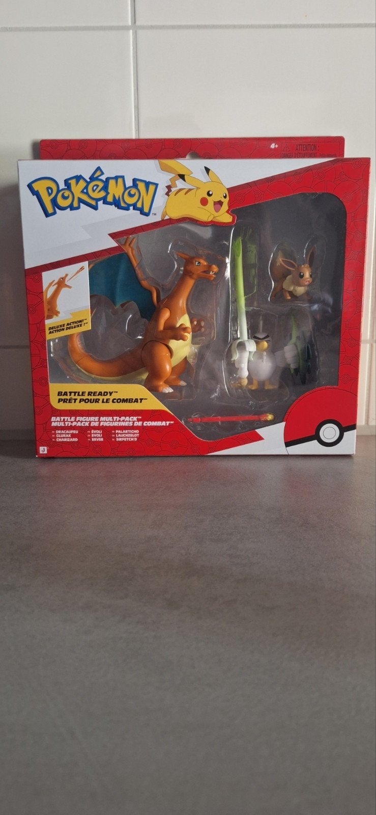 Pokémon Battle Figure Charizard, Eevee, Sirfetch, Ophalen of Verzenden