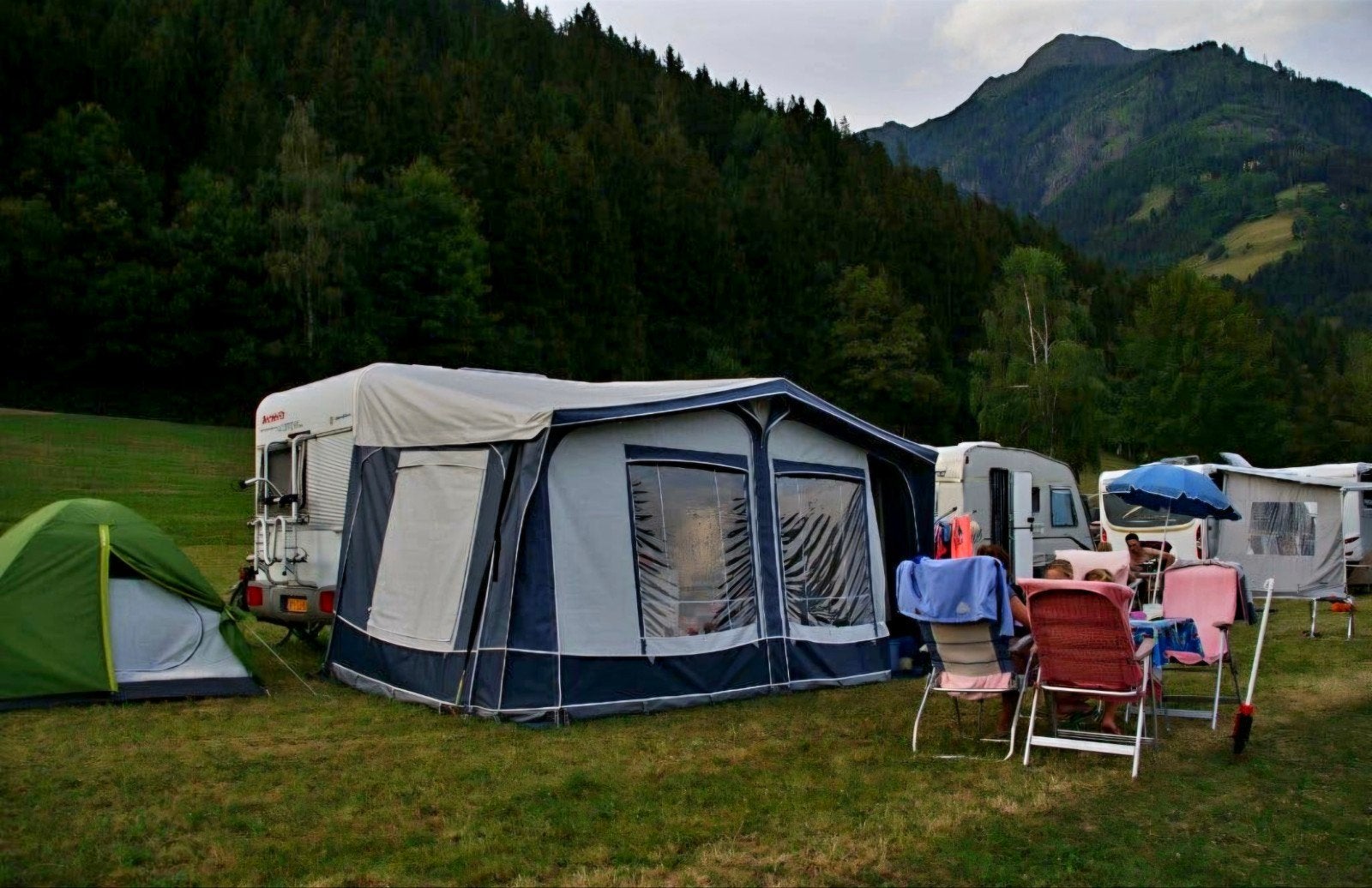 Dorema PVC voortent, maat 9, Ophalen, Gebruikt, Tot en met 4