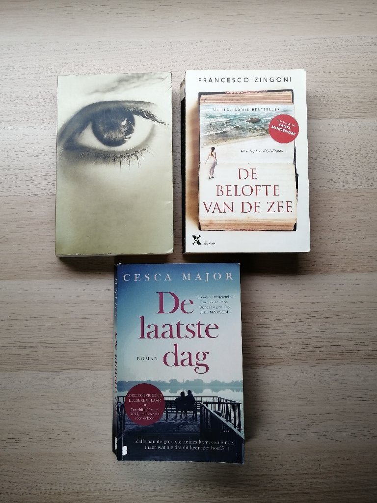 Set van 3 Boeken - Romans, Boeken, Verzenden, Gelezen, Diverse auteurs