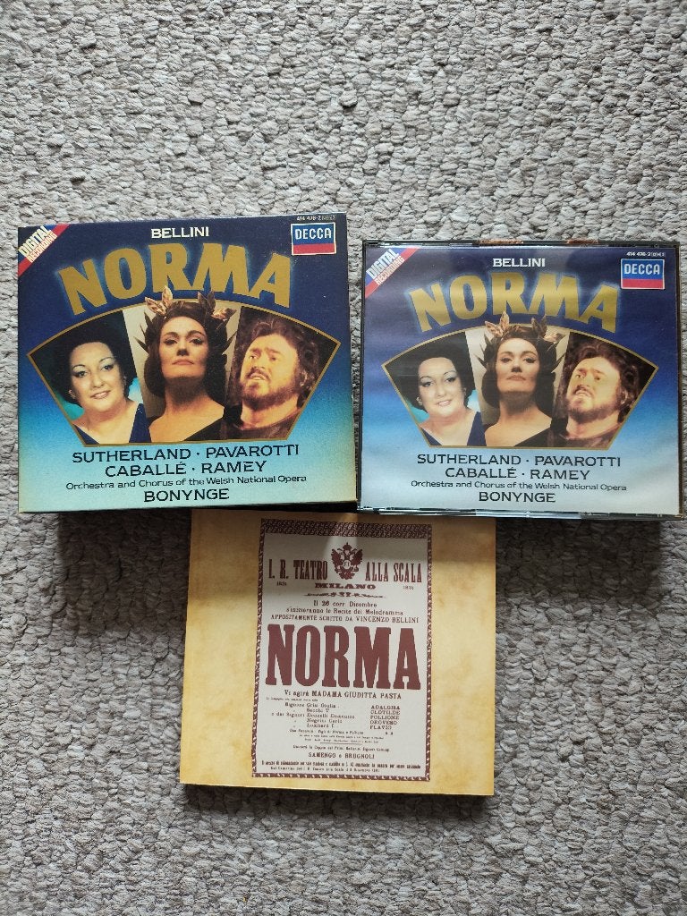 Bellini Norma in nette staat, Ophalen of Verzenden, Classicisme, Zo goed als nieuw, Overige typen