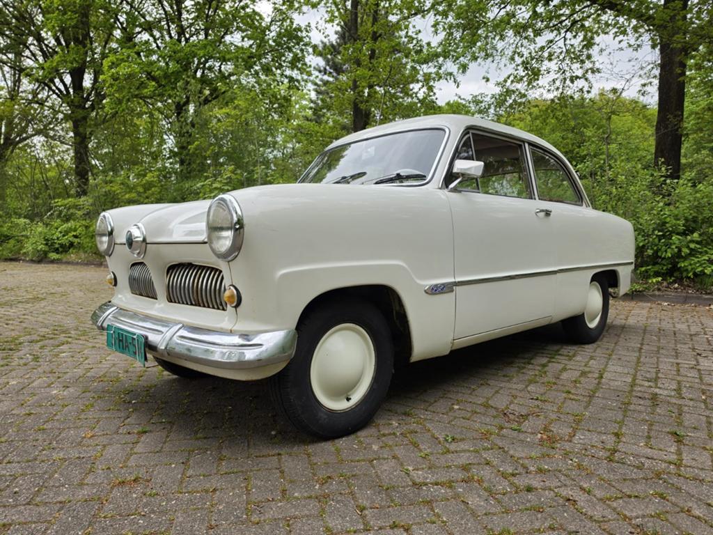Ford 12m 1955 Wit Wereldbol, foto 2