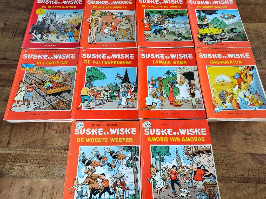 Suske en Wiske 200serie 97st één koop ZGAN veel 1ste druk, Boeken, Meerdere stripboeken, Ophalen of Verzenden, Zo goed als nieuw