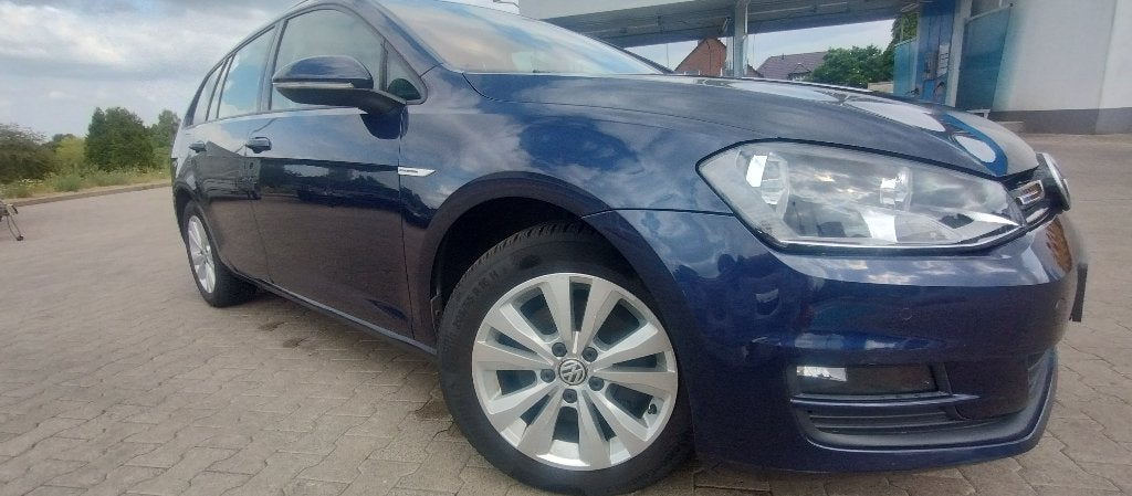 Volkswagen Golf 1.4 TGI 81KW/110PK Variant 2015 Blauw, Auto's, Volkswagen, Voorwielaandrijving, 1280 kg, Sound system, 4 cilinders