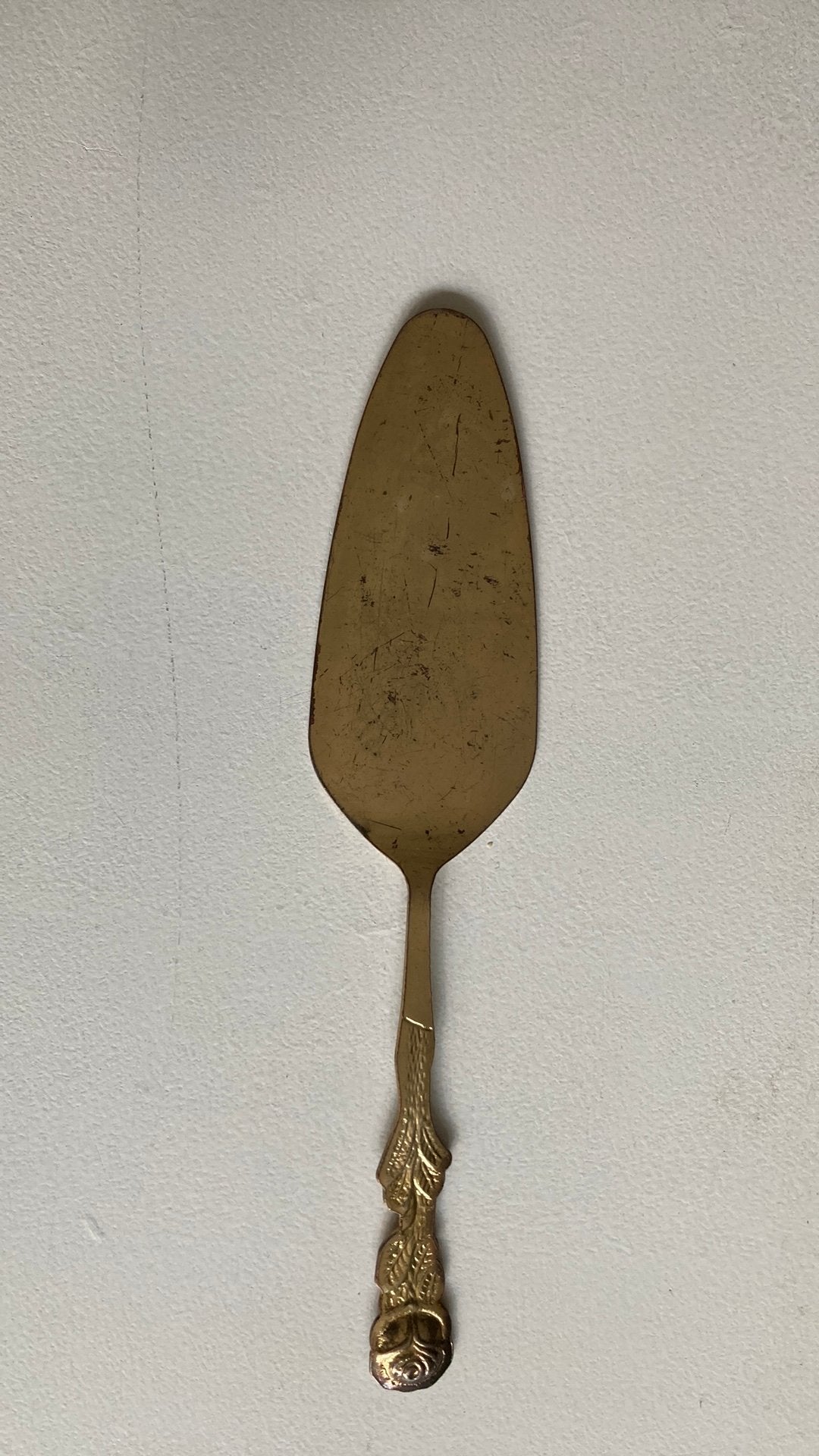 Eetrite vintage taartschep, Ophalen of Verzenden