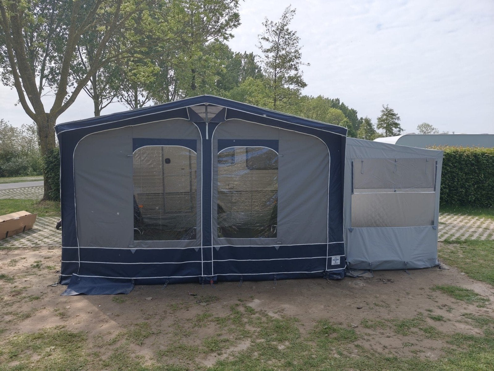 nieuwe Obelink riva 270 voortent omloop maat 6, Ophalen, Zo goed als nieuw