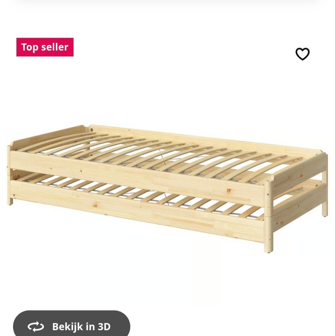 2 losse Utaker bedden van Ikea, Ophalen of Verzenden, Zo goed als nieuw, Minder dan 140 cm, Minder dan 70 cm
