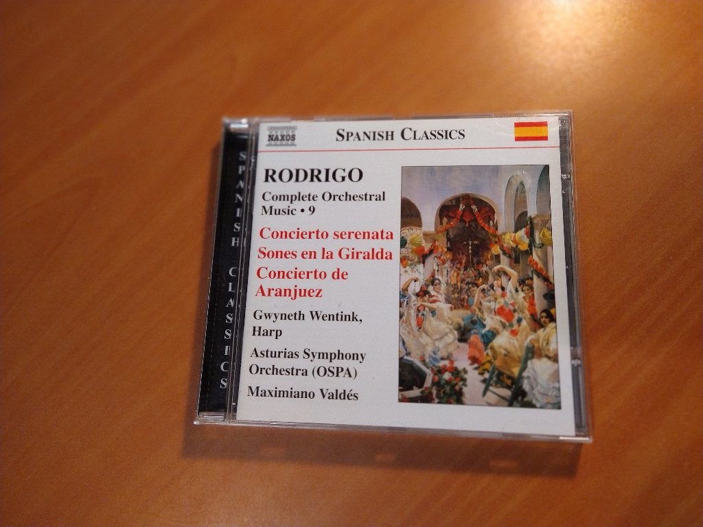 CD Rodrigo.  Complete Orchestra Music • 9, Ophalen of Verzenden, Classicisme, Zo goed als nieuw, Kamermuziek