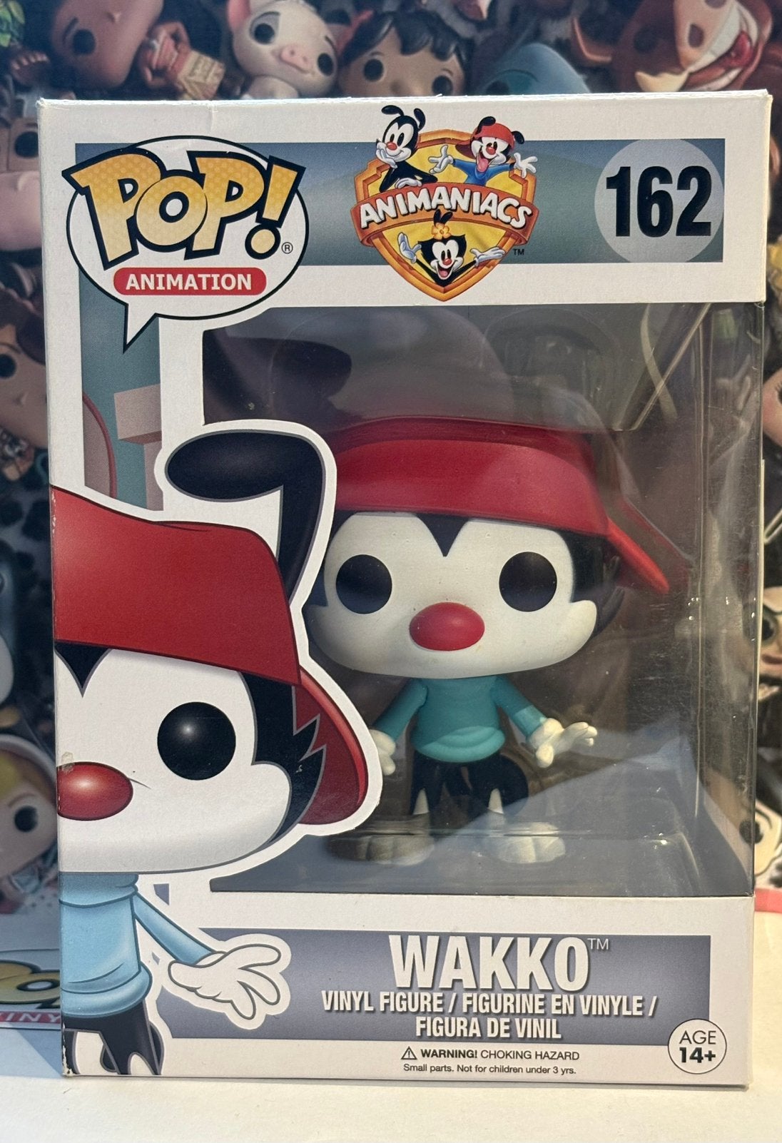 Funko pop Wakko 162 Animaniacs animation, Ophalen of Verzenden, Zo goed als nieuw