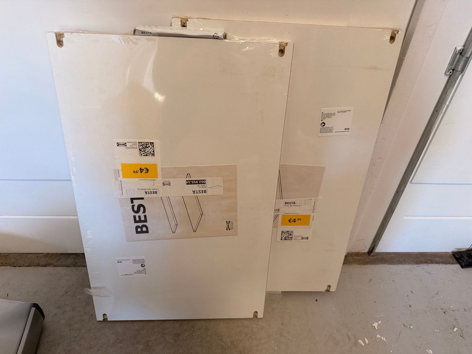 2 Nieuwe IKEA Bestå Planken Wit (56x36 cm), Ophalen, Nieuw