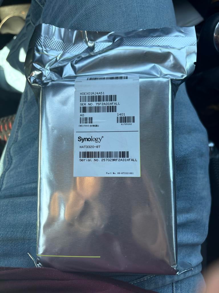 Synology HAT3320-8T HDD - Nieuw in verpakking, Ophalen, Intern, Server, Nieuw