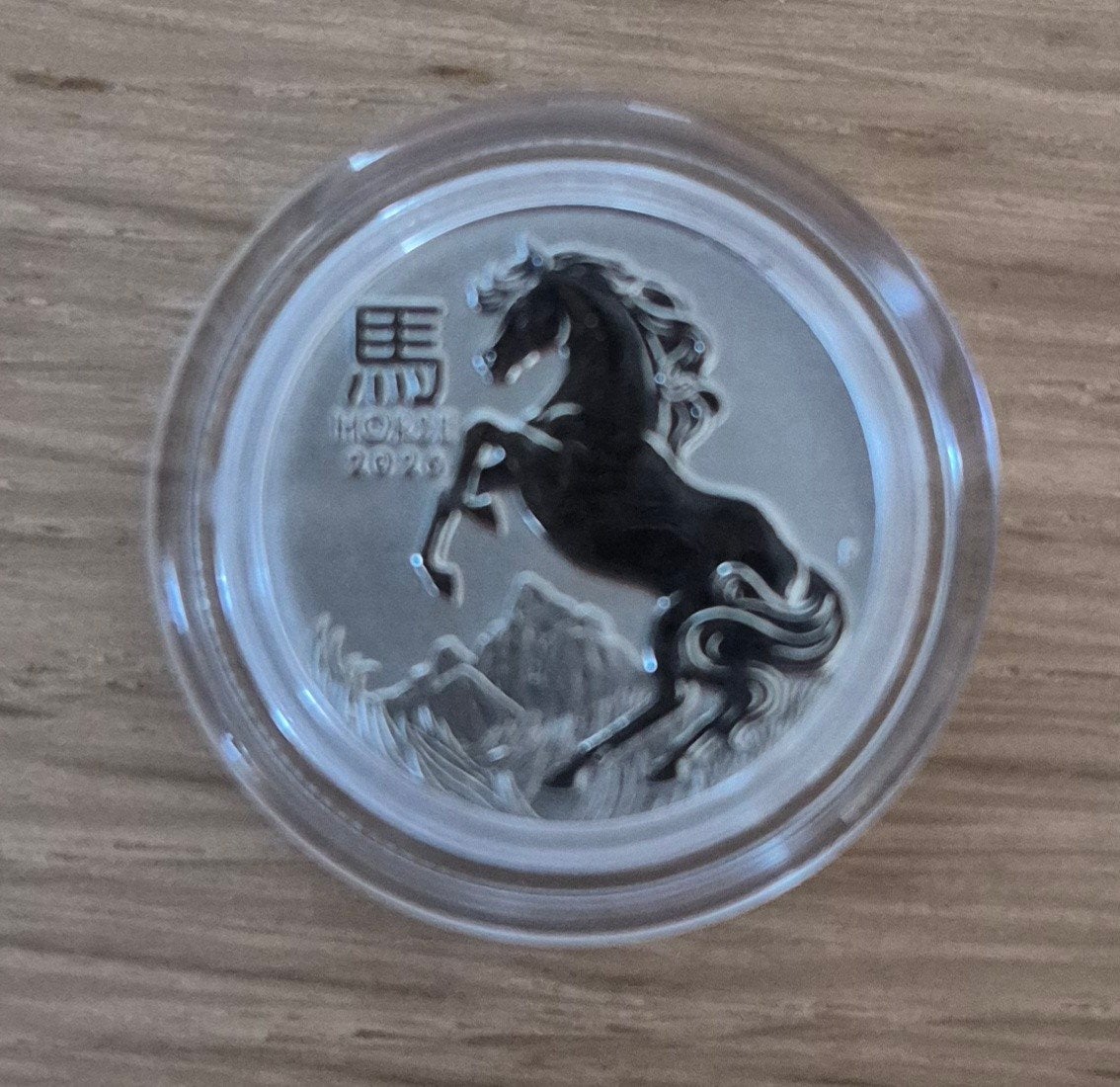1/10 oz Platina munt Perth mint Lunar Horse 2026, Ophalen of Verzenden, Zilver