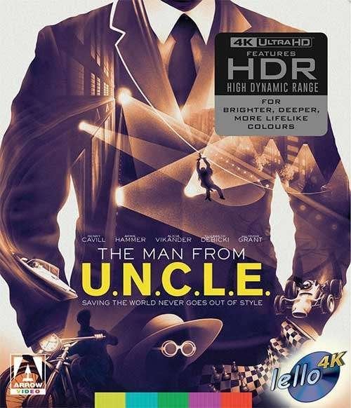 Blu-ray 4K: The Man from U.N.C.L.E. (2015 Henry Cavill) UK, Ophalen of Verzenden, Nieuw in verpakking, Humor en Cabaret