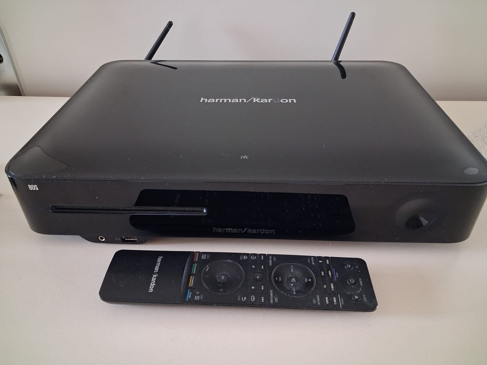 Harman Kardon BDS 270 Blu-ray Disc Receiver met afstandsbedi, Ophalen of Verzenden, Gebruikt, Overige merken
