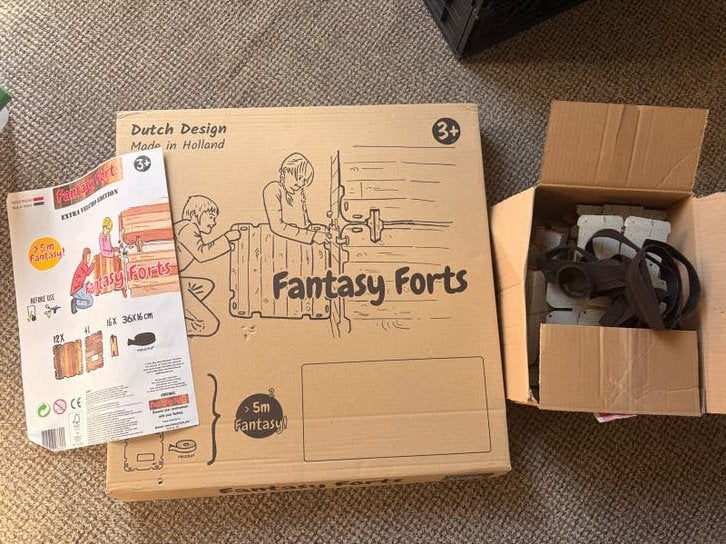 Fantasy Forts Extra Velcro Edition Bouwset, Ophalen, Zo goed als nieuw, Bouwen