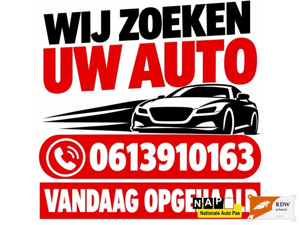 Renault WIJ ZOEKEN UW RENAULT 0613910163 (bj 2012), Auto's, Renault, Euro 5, Gebruikt, 4 cilinders, Origineel Nederlands