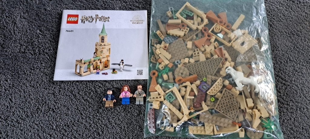 Lego 76401 Zweinstein Binnenplaats: Sirius' redding, Compleet, Lego, Harry Potter, Ophalen of Verzenden