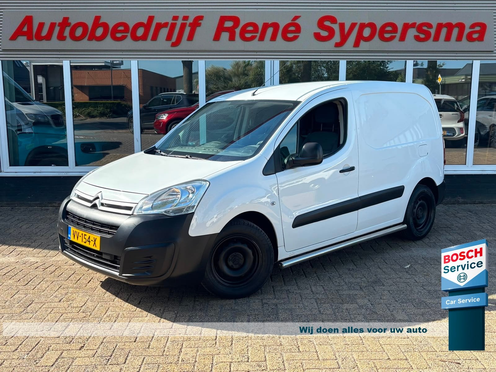 Citroën Berlingo 1.6 BlueHDI 100 Club S&S | Automaat | Trek, Gebruikt, 4 cilinders, Wit, Origineel Nederlands