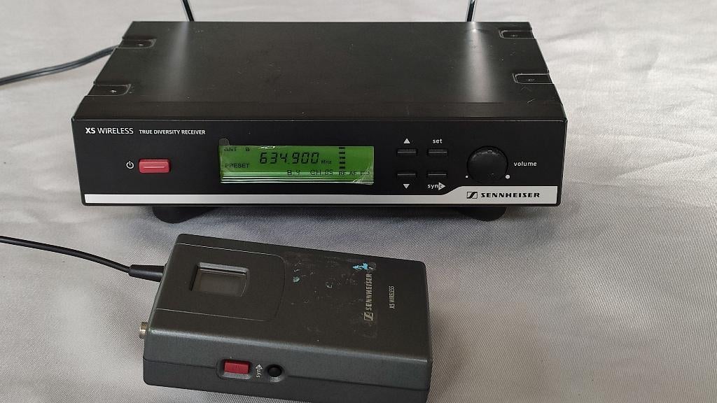 Sennheiser XS, Muziek en Instrumenten, Microfoons, Ophalen of Verzenden, Gebruikt, Overige typen, Draadloos