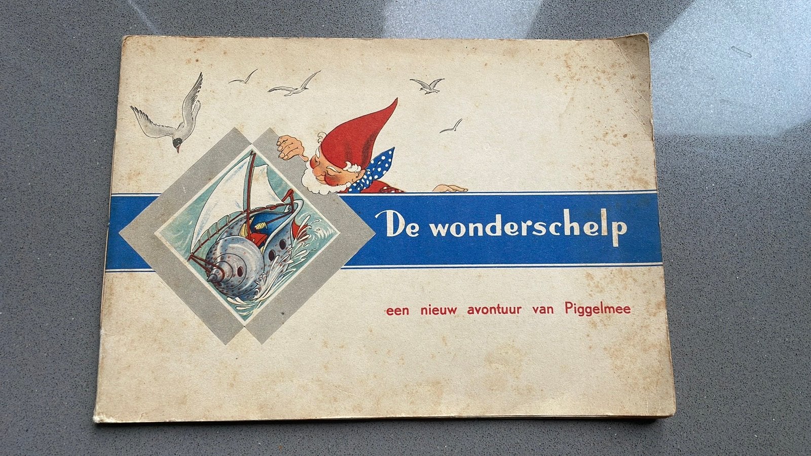 Antiquariteit Van Nelle’s De Wonderschelp Piggelmee, Ophalen of Verzenden, Gelezen, Plaatjesalbum