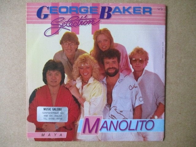 s1056 george baker selection - manolito, Ophalen, Gebruikt, 7 inch, Overige genres