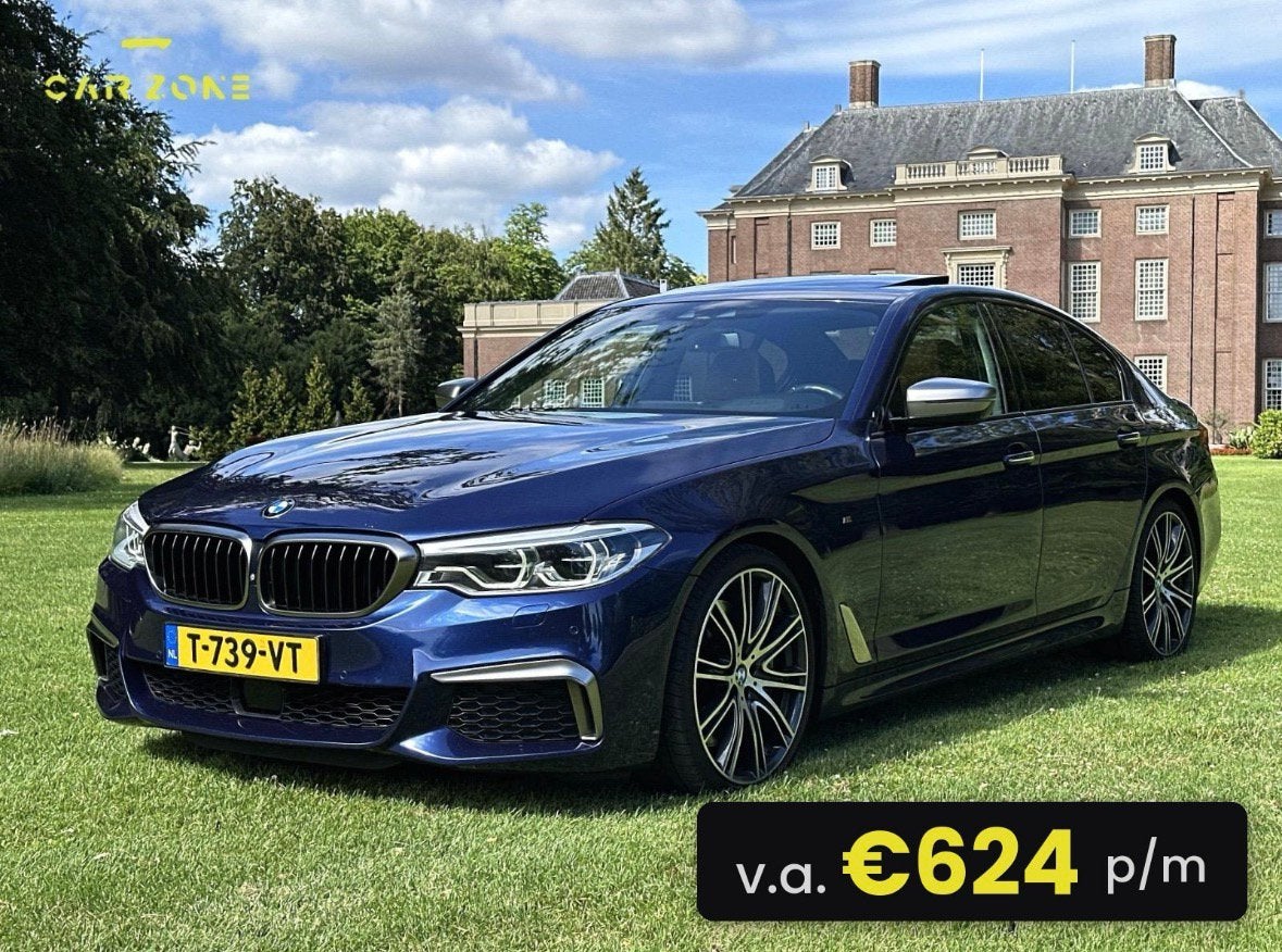 BMW M550i | Xdrive | LAUNCH SPEC | Dealer Onderhouden | FULL, Auto's, Automaat, 2000 kg, 463 pk, Bedrijf
