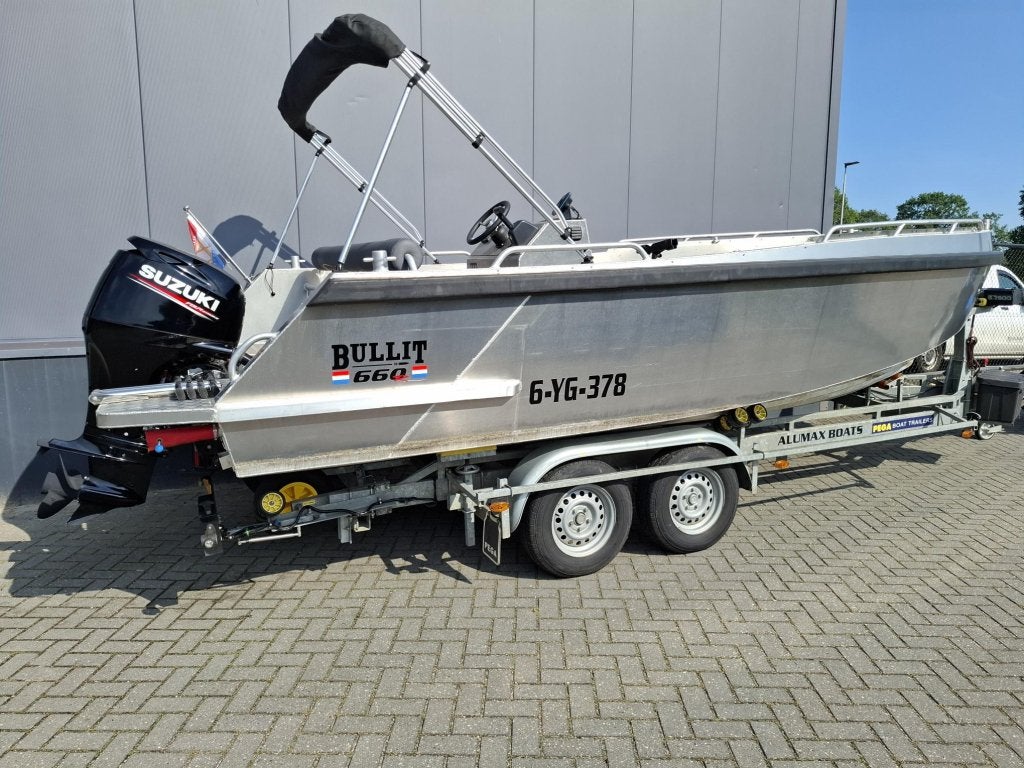 Alumax Bullit 660 Outboard, 70 pk of meer, Alumax, Zo goed als nieuw, 300 pk